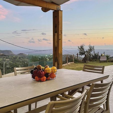 Villa Michael Triopetra Private Villa, Private Swimming Pool, Garden, Panoramic Sunset Bagian luar foto