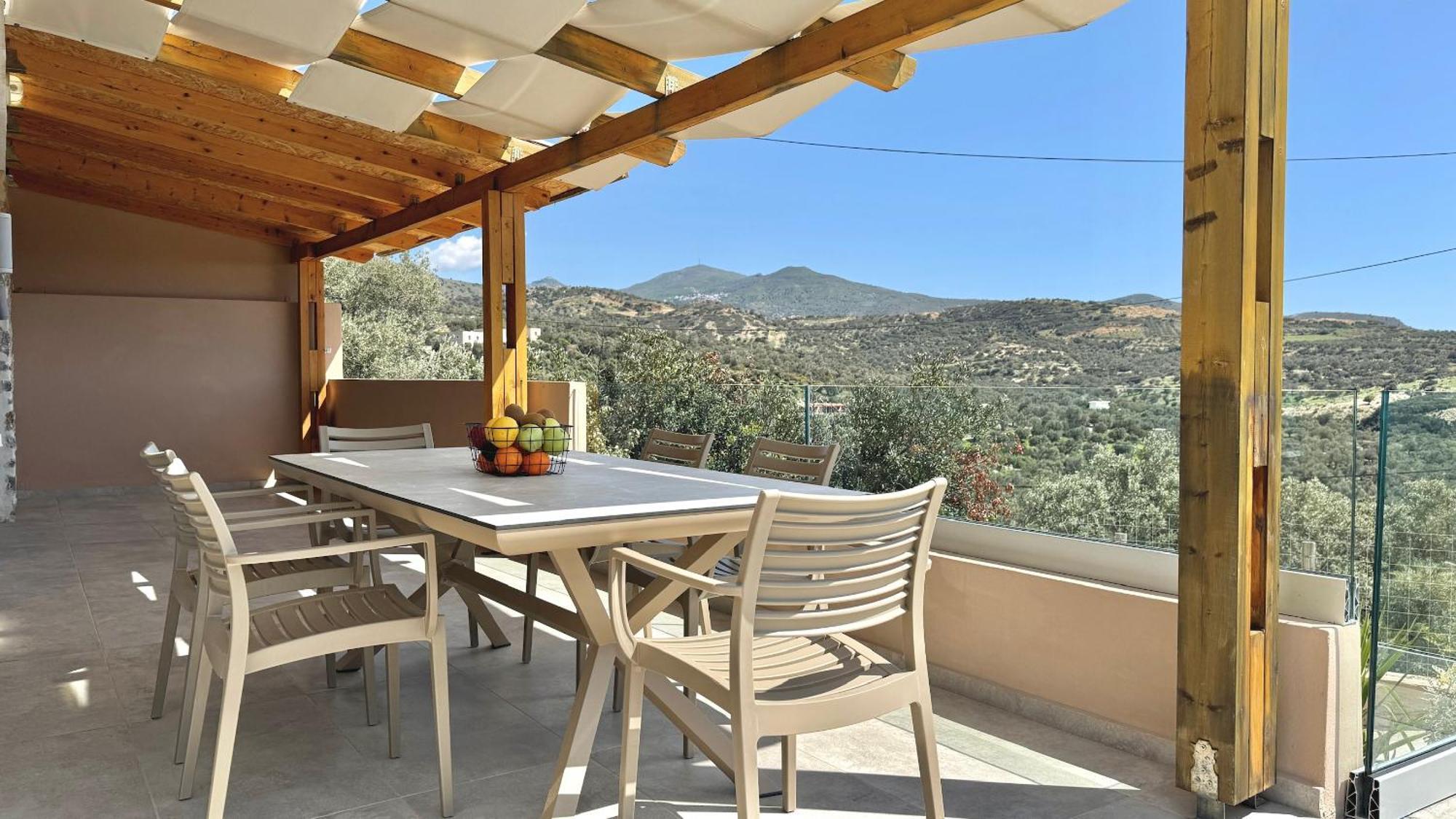Villa Michael Triopetra Private Villa, Private Swimming Pool, Garden, Panoramic Sunset Bagian luar foto